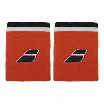 Babolat Terry Jumbo Wristband 2x Cherry Tomato / Black